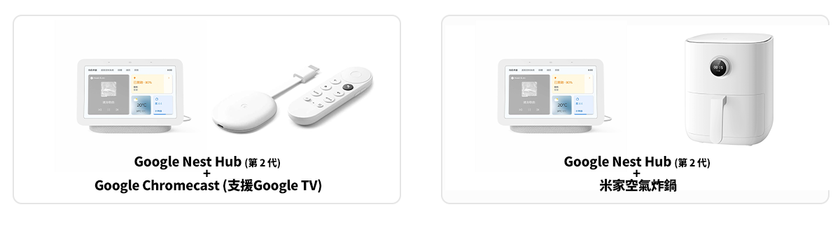 台灣大哥大小米智慧家庭+Nest Hub2組合案